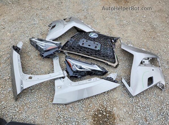 JTHR9JBH9L2020549 2020 LEXUS UX Silver Vista de la etiqueta del VIN
