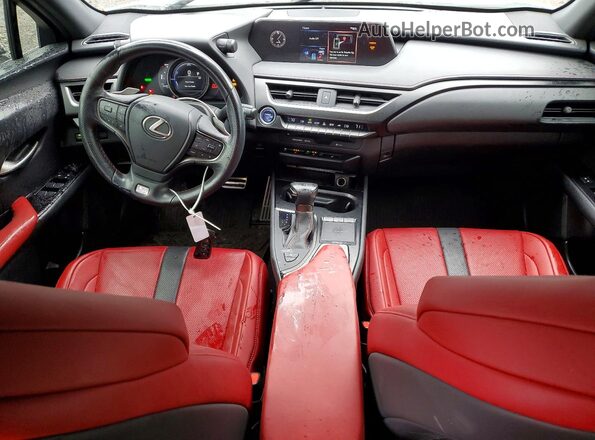 JTHR9JBHXM2052105 2021 LEXUS UX White წინა პანელის ხედი