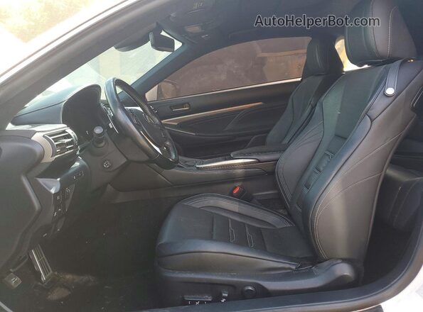 JTHS85BC3J5004343 2018 LEXUS RC White Vista interior delantera