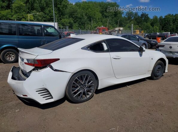 JTHS85BC3J5004343 2018 LEXUS RC White Trasero derecho