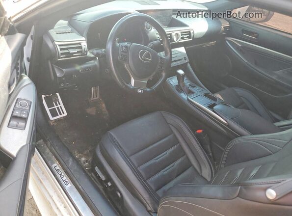 JTHS85BC3J5004343 2018 LEXUS RC White Vista del salpicadero
