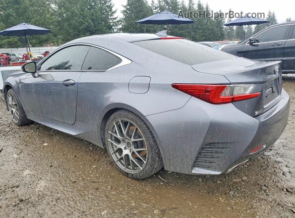 JTHSE5BC4H5007268 2017 LEXUS RC Silver Задня ліва чверть