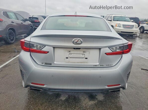 JTHSE5BC8G5007188 2016 LEXUS RC Silver Հետևի տեսք