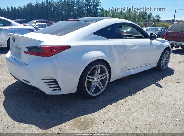 JTHSE5BC9G5007183 2016 LEXUS RC 350 White Rear right