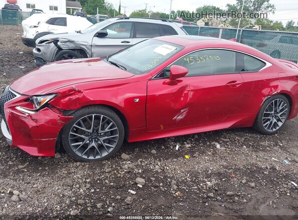 JTHSM5BC0H5003818 2017 LEXUS RC 300 Red Front view