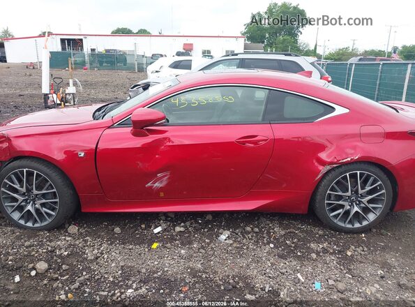 JTHSM5BC0H5003818 2017 LEXUS RC 300 Red 