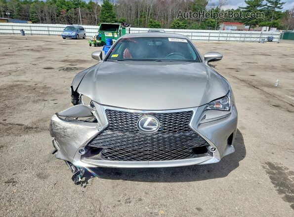 JTHSM5BC1H5003178 2017 LEXUS RC Silver წინა ხედი