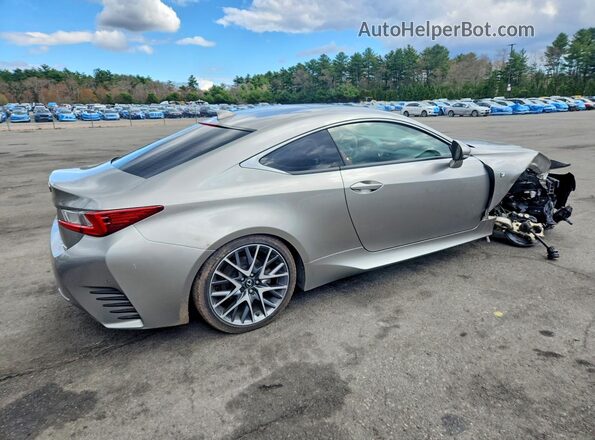 JTHSM5BC1H5003178 2017 LEXUS RC Silver უკანა მარჯვენა