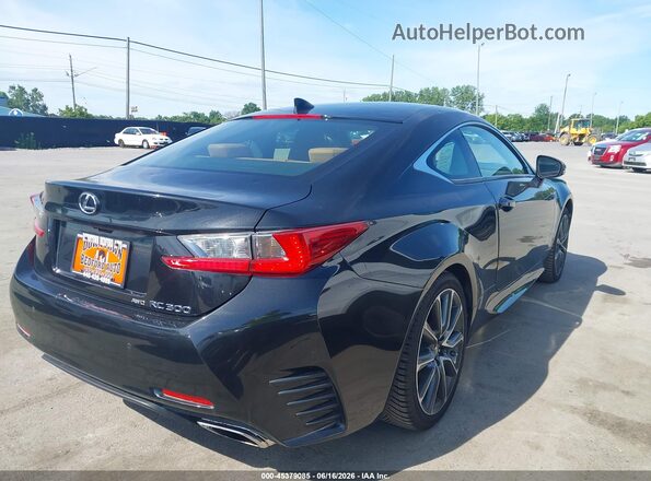 JTHSM5BC4H5002638 2017 LEXUS RC 300 Black Rear right