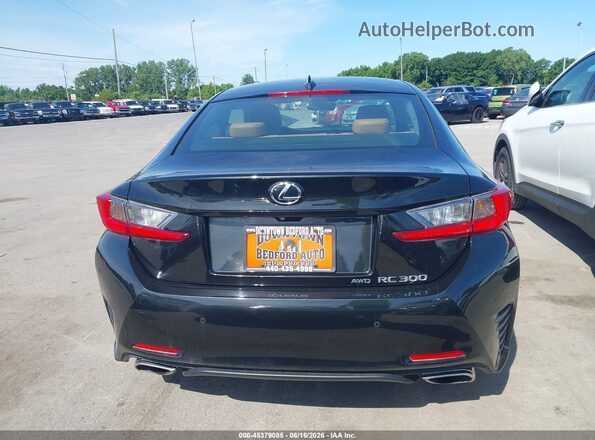 JTHSM5BC4H5002638 2017 LEXUS RC 300 Black 