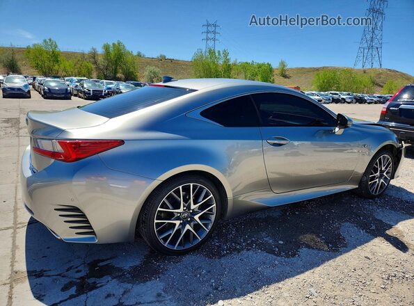 JTHSM5BC6G5000288 2016 LEXUS RC Gray უკანა მარჯვენა