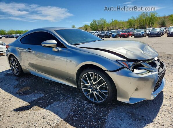 JTHSM5BC6G5000288 2016 LEXUS RC Gray წინა მარჯვენა