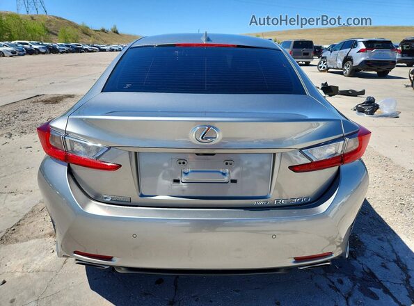 JTHSM5BC6G5000288 2016 LEXUS RC Gray უკანა ხედი
