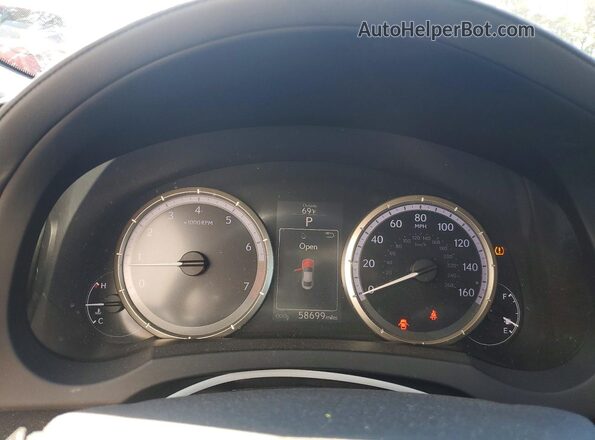 JTHSM5BCXH5002854 2017 LEXUS RC Red Widok zestawu wskaźników