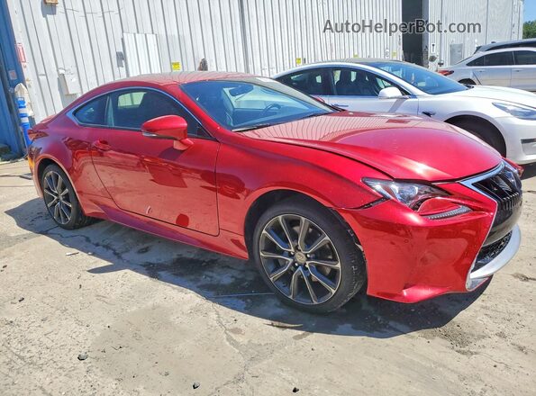 JTHSM5BCXH5002854 2017 LEXUS RC Red Przód prawy