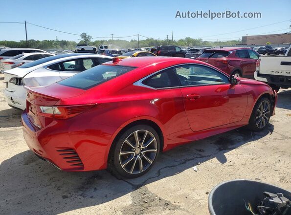 JTHSM5BCXH5002854 2017 LEXUS RC Red Tył prawy