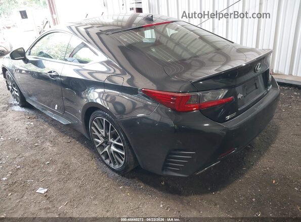 JTHSM5BCXH5003843 2017 LEXUS RC 300 Black Հետևի ձախ