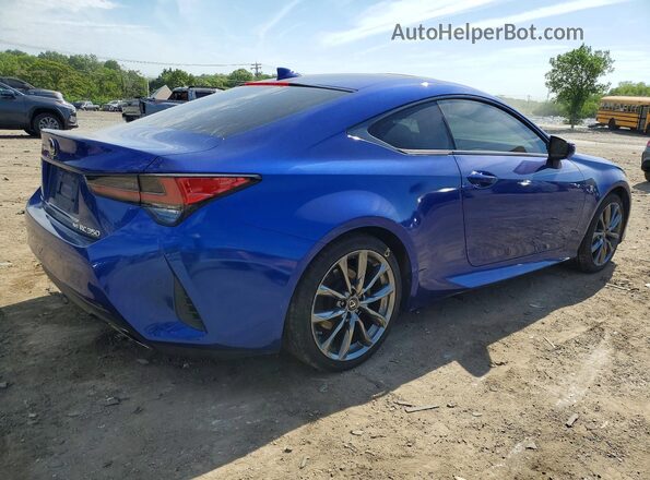 JTHSZ5BC6K5009907 2019 LEXUS RC Blue 