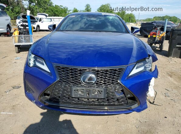 JTHSZ5BC6K5009907 2019 LEXUS RC Blue 