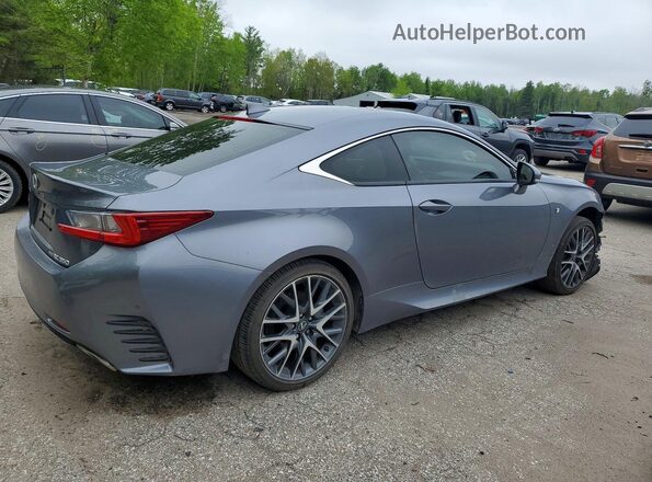 JTHSZ5BC9J5009026 2018 LEXUS RC Charcoal Trasero derecho