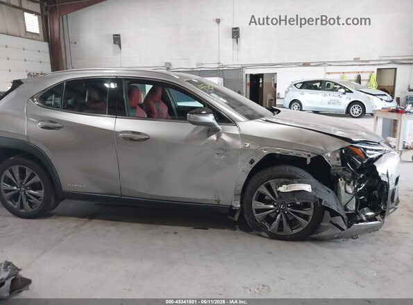JTHU9JBH5K2010528 2019 LEXUS UX 250H Gray Դիմացի տեսք