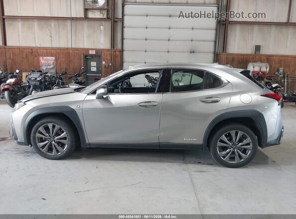 JTHU9JBH5K2010528 2019 LEXUS UX 250H Gray Սալոնի 360 աստիճան տեսք
