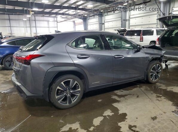 JTHU9JBH5K2019424 2019 LEXUS UX Gray უკანა მარჯვენა