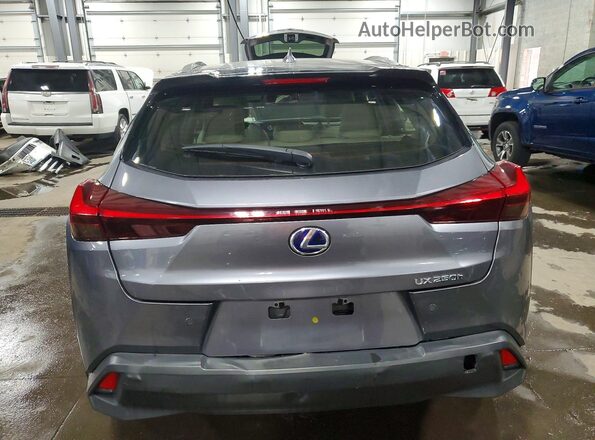 JTHU9JBH5K2019424 2019 LEXUS UX Gray უკანა ხედი
