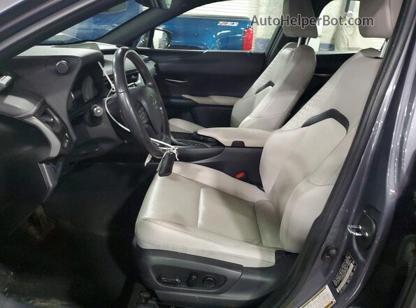 JTHU9JBH5K2019424 2019 LEXUS UX Gray წინა სალონის ხედი