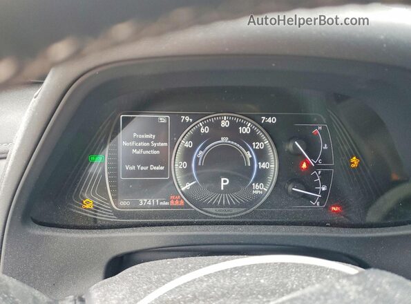JTHU9JBH6K2008397 2019 LEXUS UX White Vista del cuadro de instrumentos