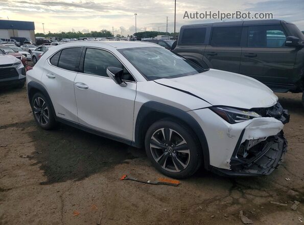 JTHU9JBH6K2008397 2019 LEXUS UX White Delantero derecho