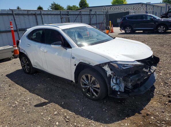 JTHU9JBH8K2018770 2019 LEXUS UX White Передня права чверть