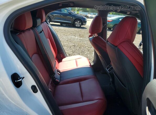 JTHU9JBH8K2018770 2019 LEXUS UX White Вид задніх сидінь