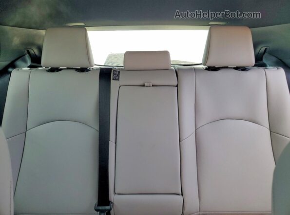 JTHUCJDH3S2010865 2025 LEXUS UX Red Vista de los asientos traseros