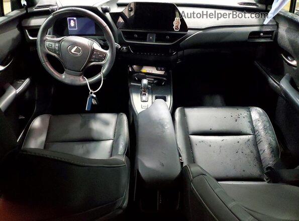 JTHUCJDH6S2000377 2025 LEXUS UX Black Առջևի վահանակի տեսք