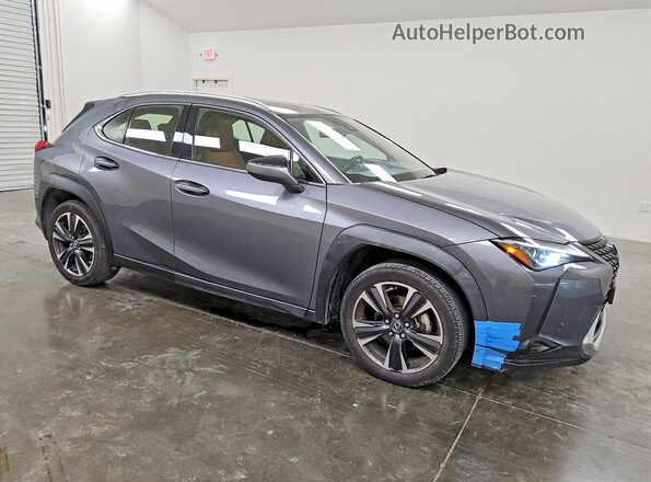 JTHX3JBH0M2040232 2021 LEXUS UX Gray Առջևի աջ