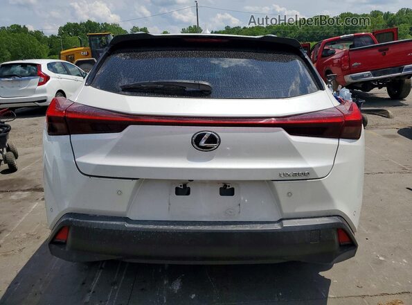 JTHX3JBH2M2034805 2021 LEXUS UX White უკანა ხედი
