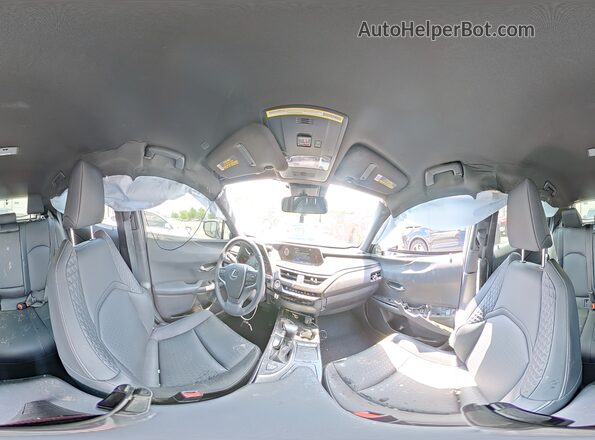JTHX3JBH2M2034805 2021 LEXUS UX White VIN კოდის სტიკერის ხედი