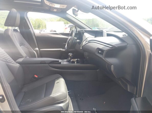 JTHX3JBH4L2029197 2020 LEXUS UX 200 Brown Front interior view