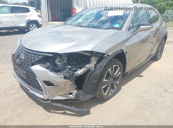 JTHX3JBH4L2029197 2020 LEXUS UX 200 Brown Front view