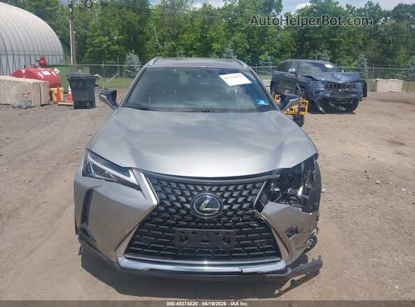 JTHX3JBH4L2029197 2020 LEXUS UX 200 Brown Rear interior view
