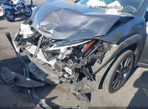 JTHX3JBH5N2045945 2022 LEXUS UX 200 Gray Вид щитка приладів