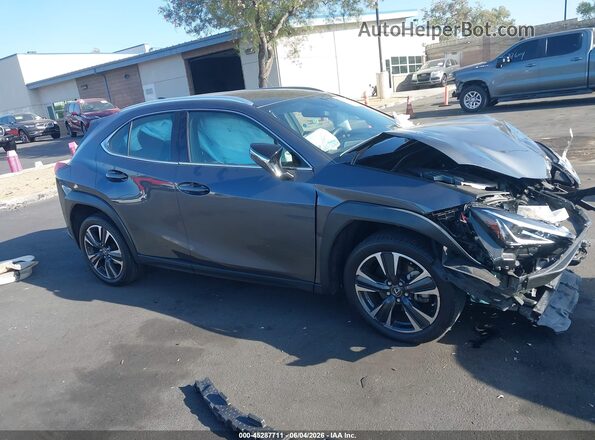 JTHX3JBH5N2045945 2022 LEXUS UX 200 Gray Панорамний вид салону 360°