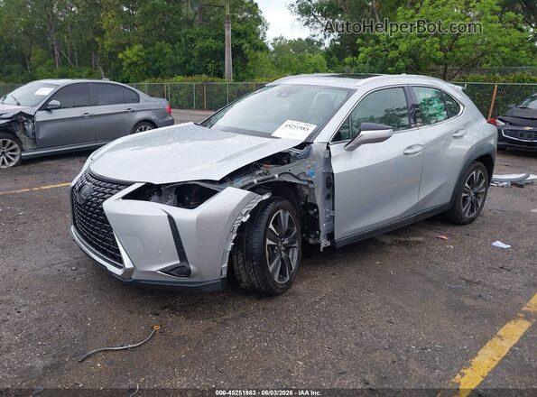 JTHX3JBH9L2029759 2020 LEXUS UX 200 Silver Front left