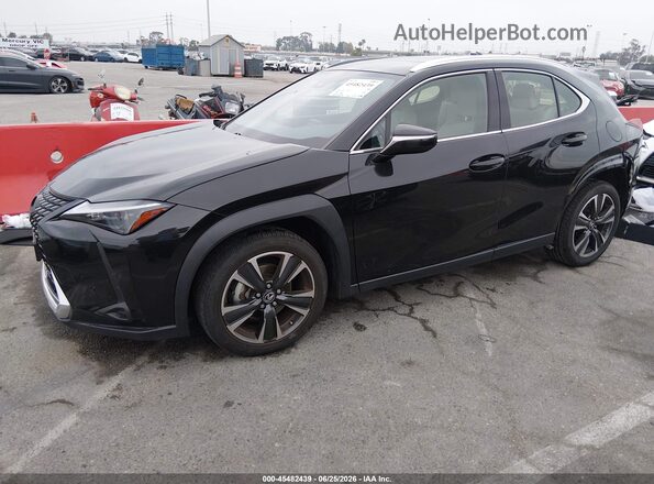 JTHX6JBH2P2145351 2023 LEXUS UX 250H Black Առջևի ձախ երեք քառորդ տեսարան
