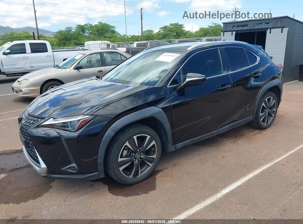 JTHX6JBH6P2134465 2023 LEXUS UX 250H Black Передня ліва чверть