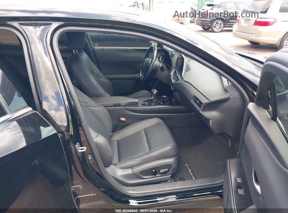JTHX6JBH6P2134465 2023 LEXUS UX 250H Black Вид салону спереду
