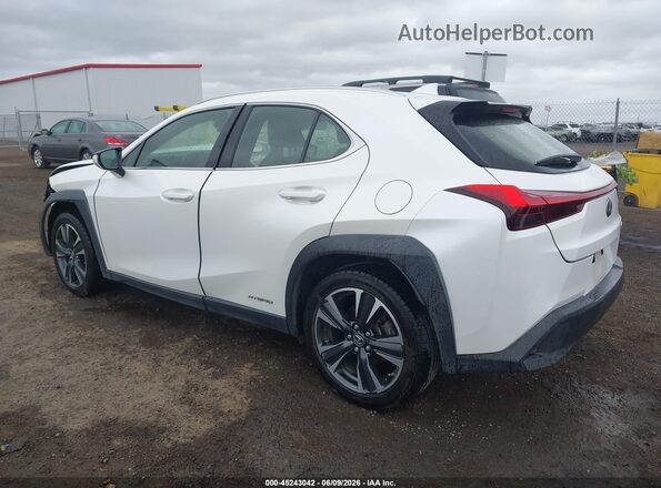 JTHX9JBH0L2033360 2020 LEXUS UX 250H White Tył lewy