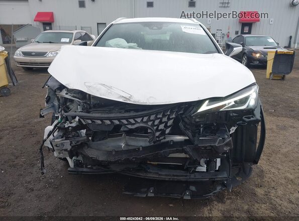 JTHX9JBH0L2033360 2020 LEXUS UX 250H White Widok z przodu