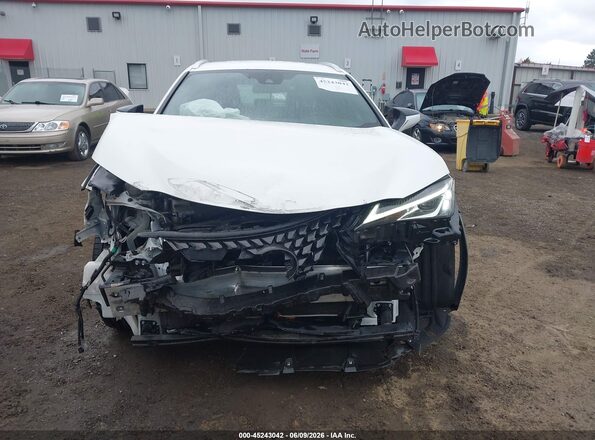 JTHX9JBH0L2033360 2020 LEXUS UX 250H White Widok wnętrza z tyłu